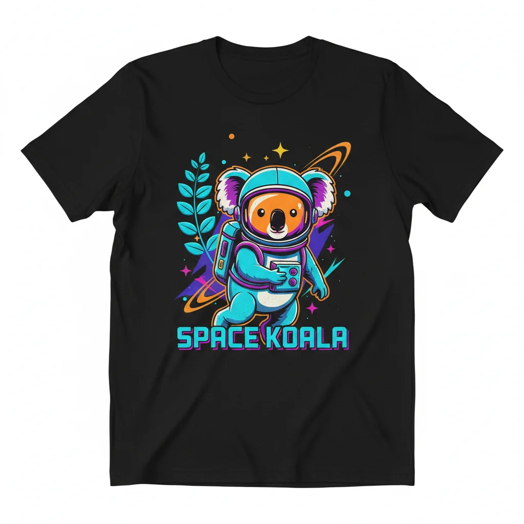 Tolee the Koala Australian Animal Graphic T-Shirt – Essential Ring-Spun Cotton Tee for Men & Women