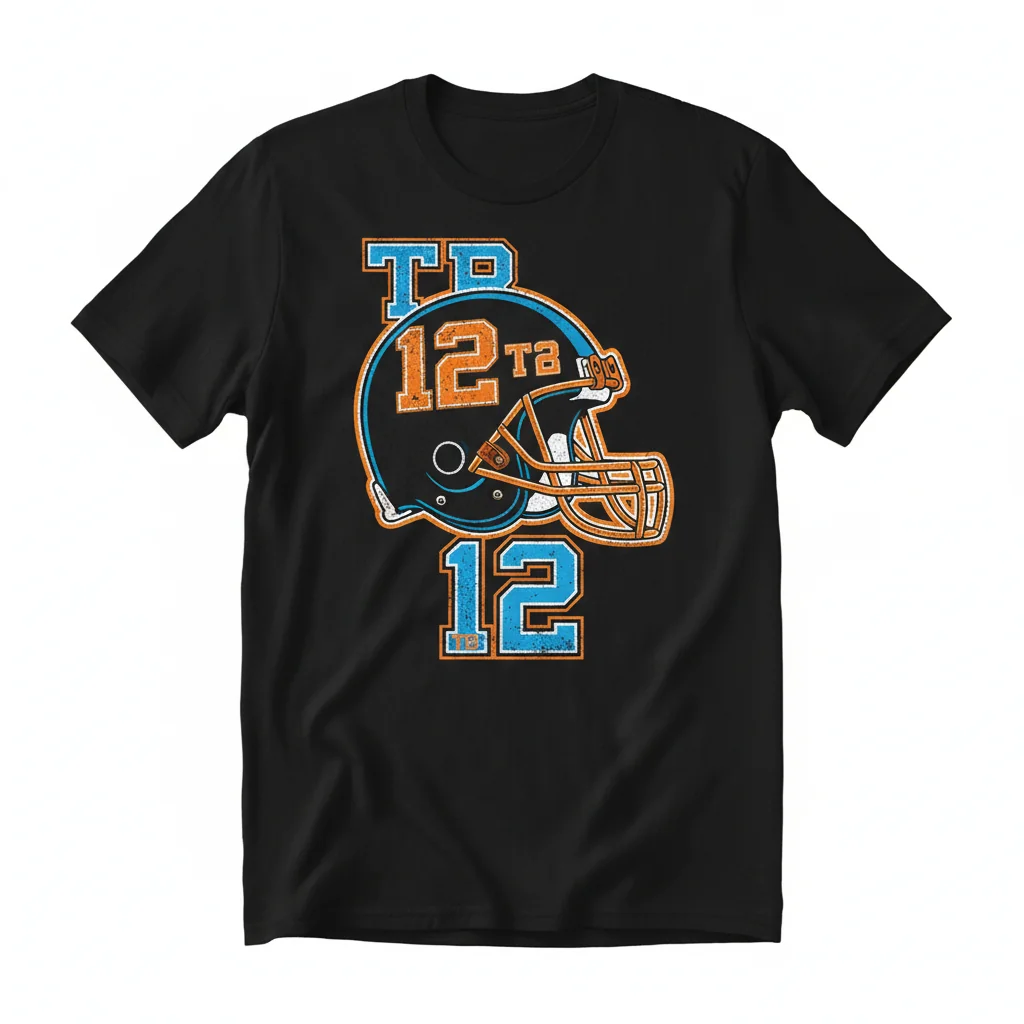 TB12 Legend Art Tee | Premium Tom Brady Tribute Shirt
