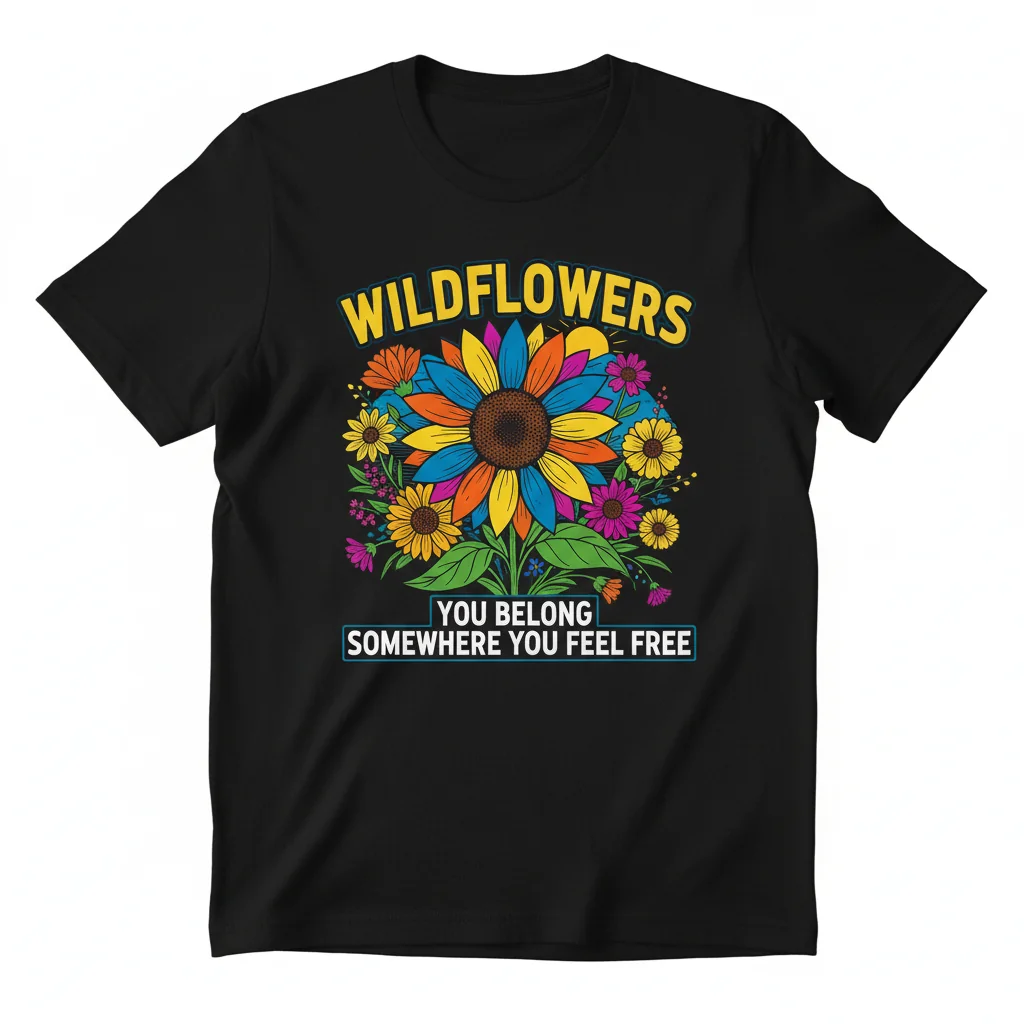 Tom Petty Wildflowers 'You Belong Somewhere' Premium Unisex Tee