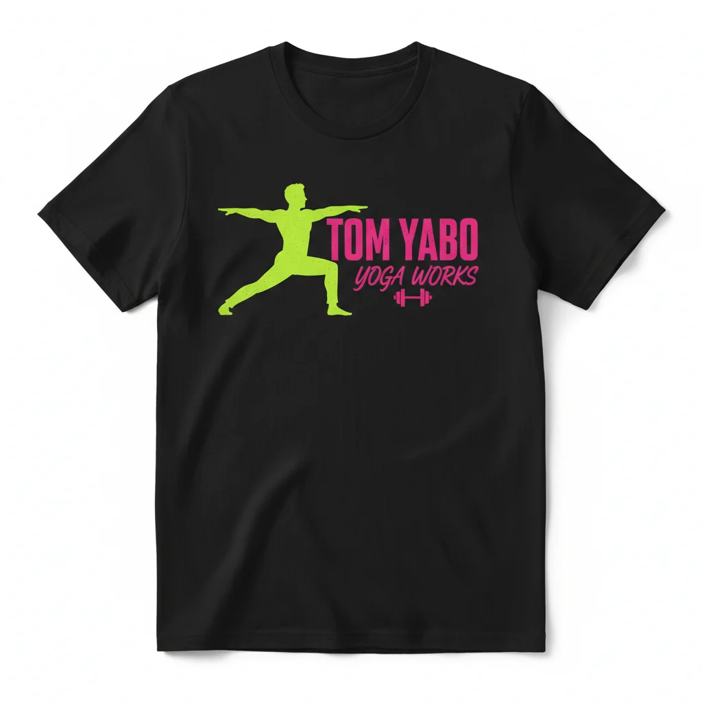 American Dad Tom Yabo Yoga Works Essential T-Shirt - Ultra Durable & Fade-Resistant