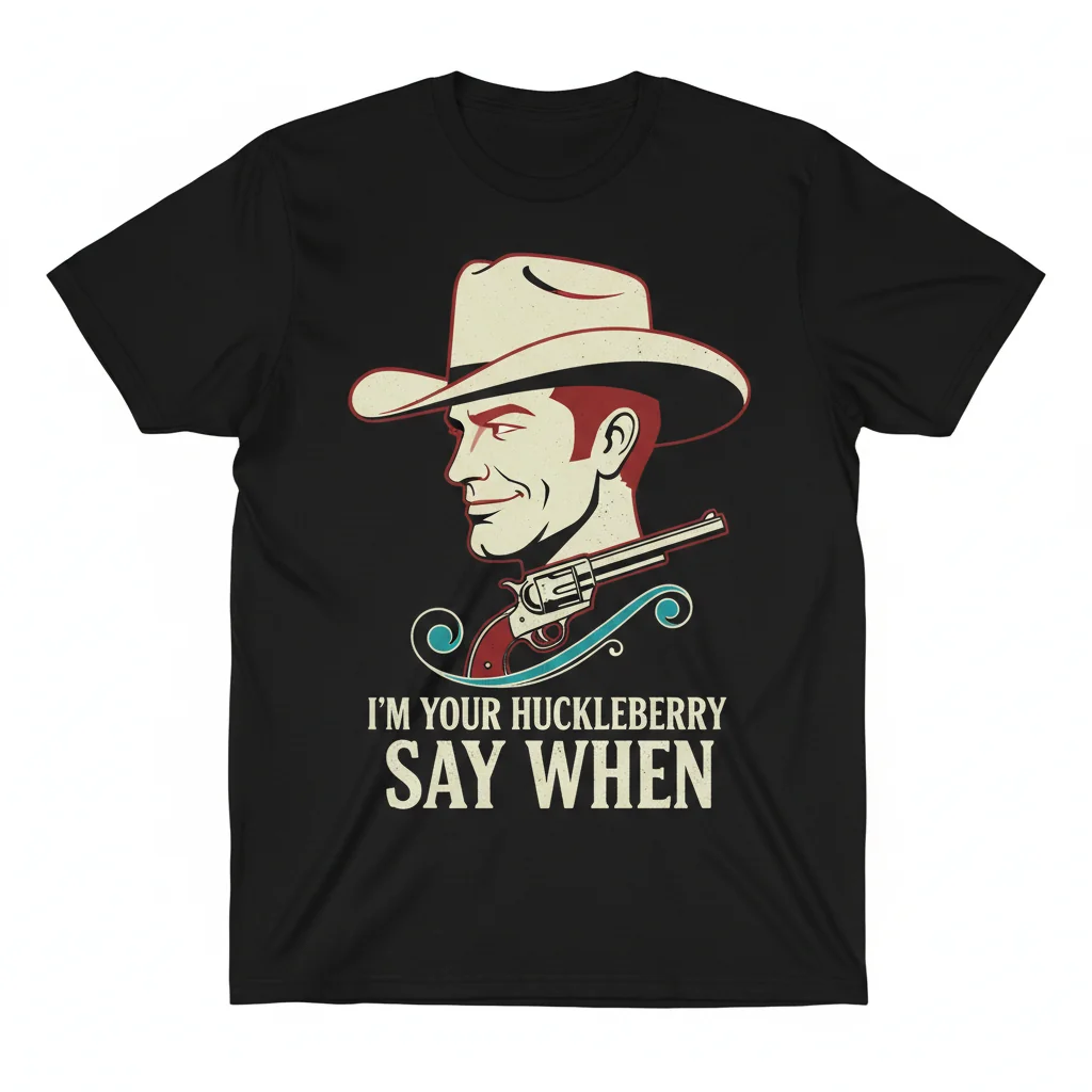 Tombstone Doc Holiday 'I'm Your Huckleberry' Essential T-Shirt