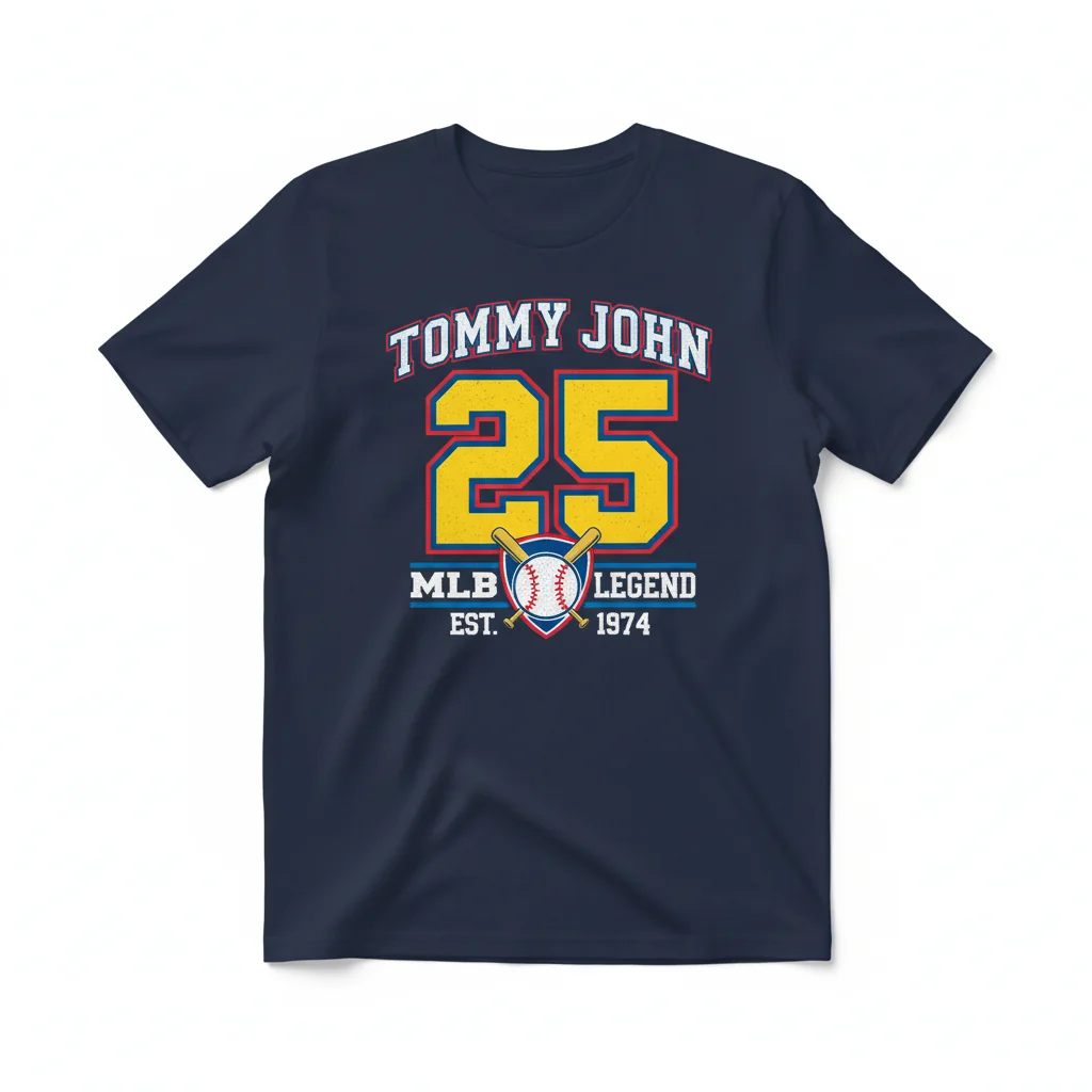 Tommy John 25 MLB Men's Premium Cotton T-Shirt - Official League Apparel