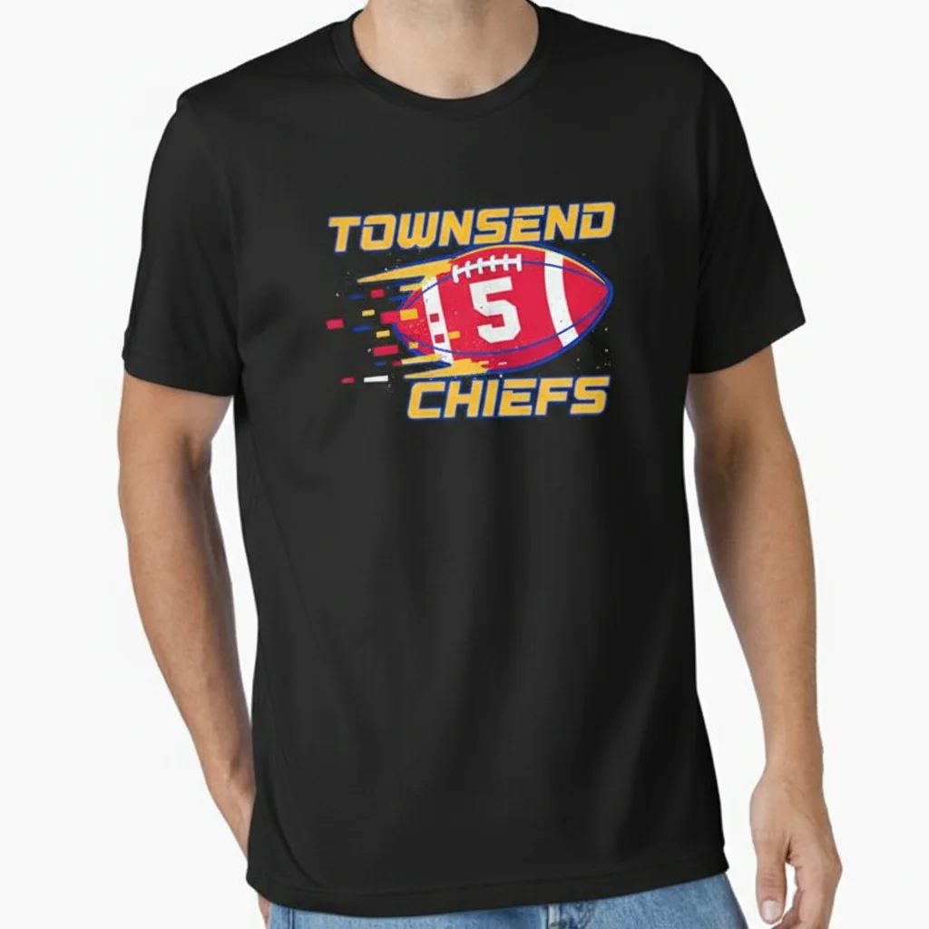 Tommy Townsend Chiefs Essential Tee – Durable, Perfect Fit & Fade-Resistant