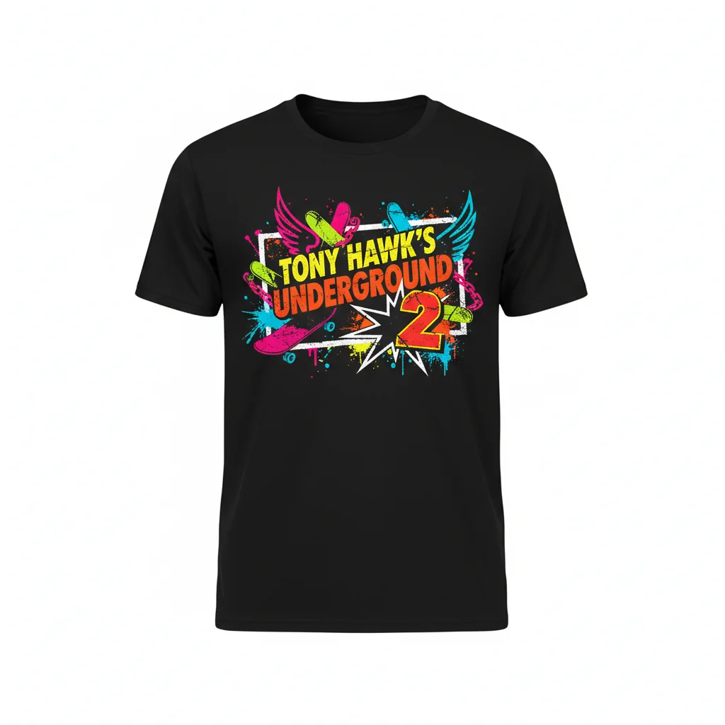 Tony Hawk's Underground 2 Logo Tee – Ride the Vibe