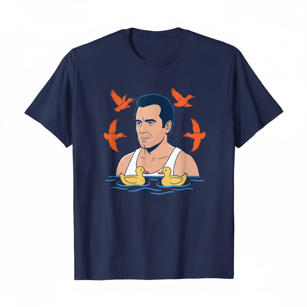 Embrace the Iconic: Tony Soprano Ducks Art Tee