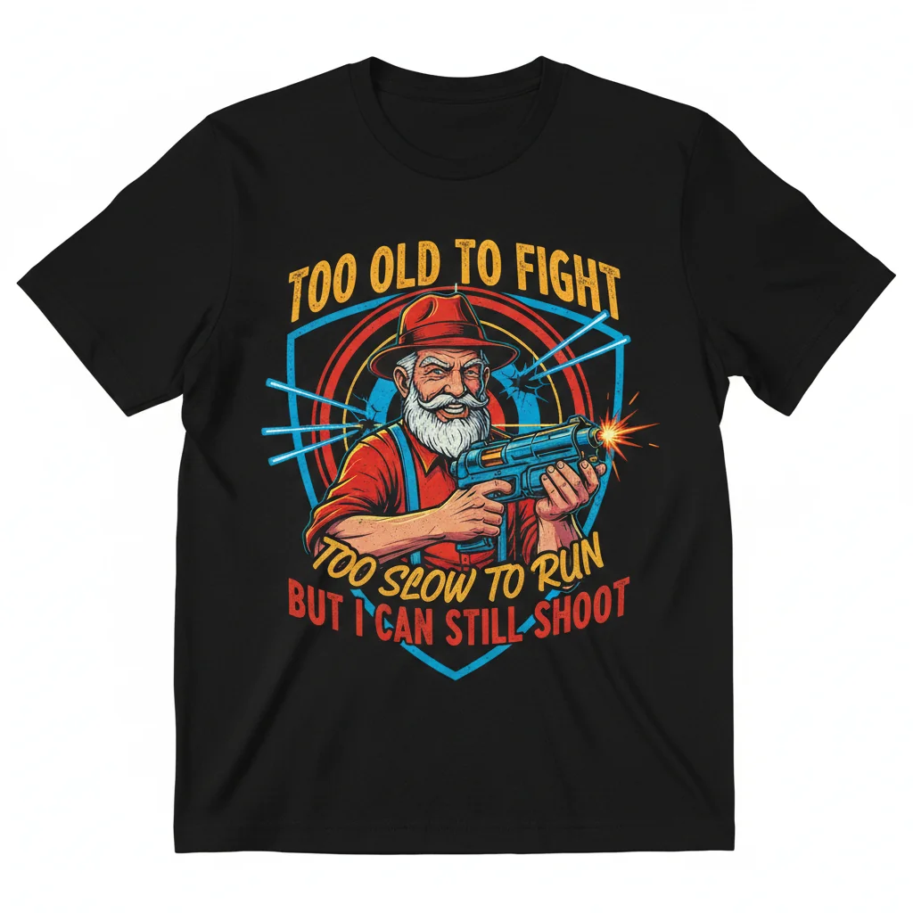 Still Got It: The "Too Old To Fight" Premium Unisex T-Shirt – Unbeatable Durability & Comfort