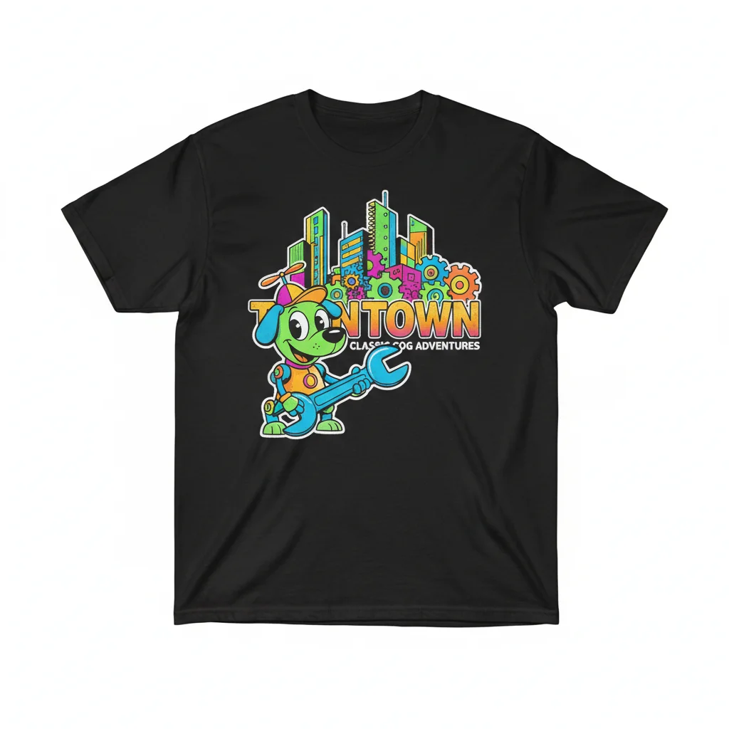 Toontown Classic T-Shirt | Durable, Pre-Shrunk & Vibrant Print