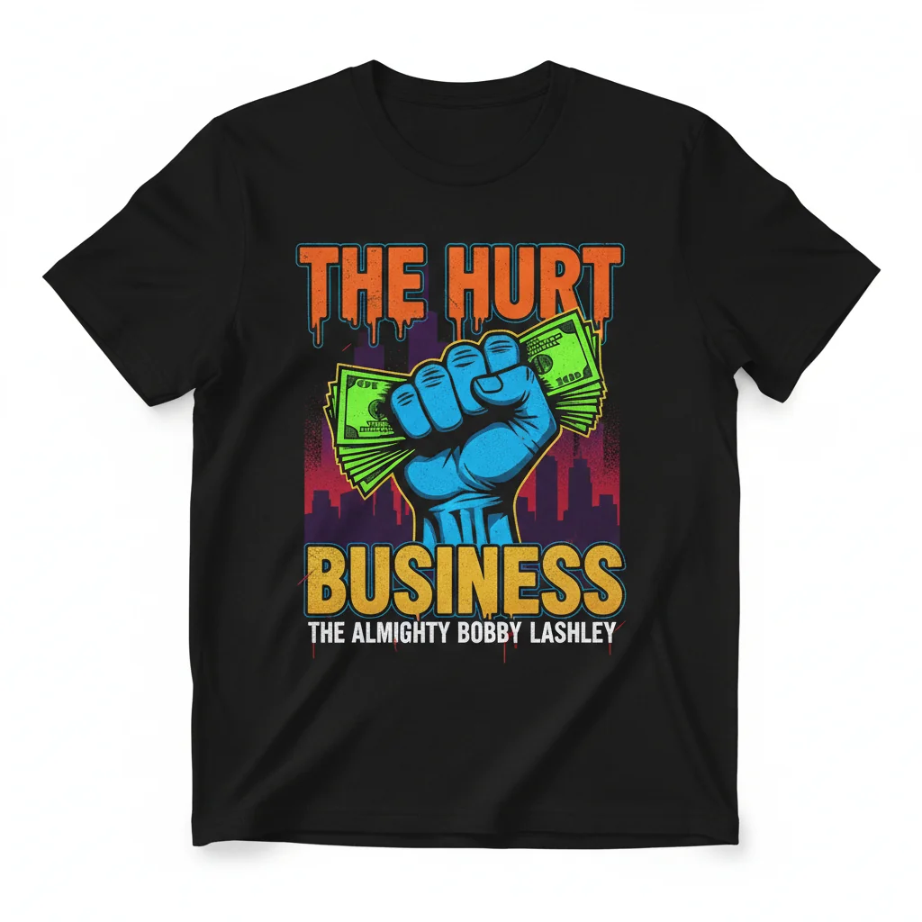 The Almighty Bobby Lashley Tribute Tee | Hurt Business Inspired Artwork
