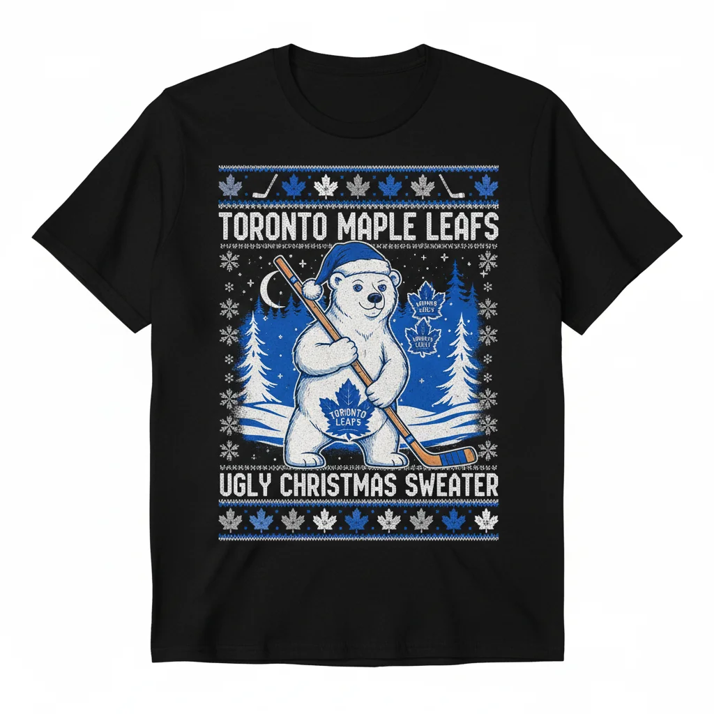 Toronto Maple Leafs Ugly Christmas Sweater - Festive Fan Gear