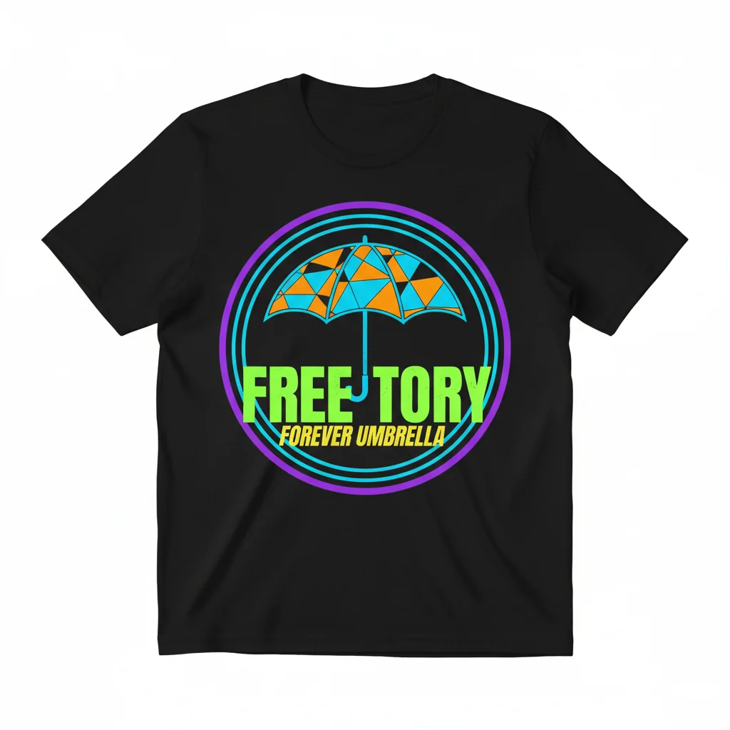 The 'Forever Umbrella' Tribute Tee | Original Artwork Graphic Shirt