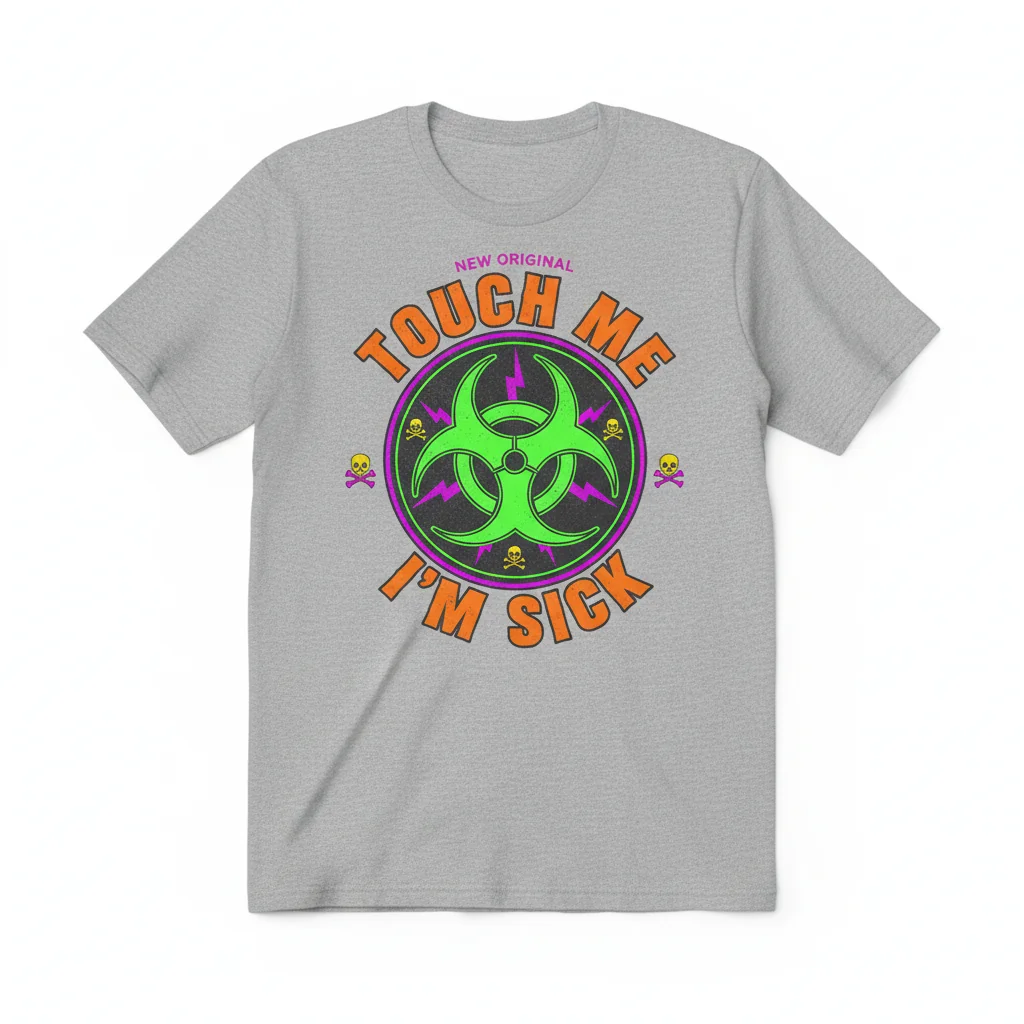 TOUCH ME I'M SICK Essential T-Shirt – Premium Comfort & Lasting Style