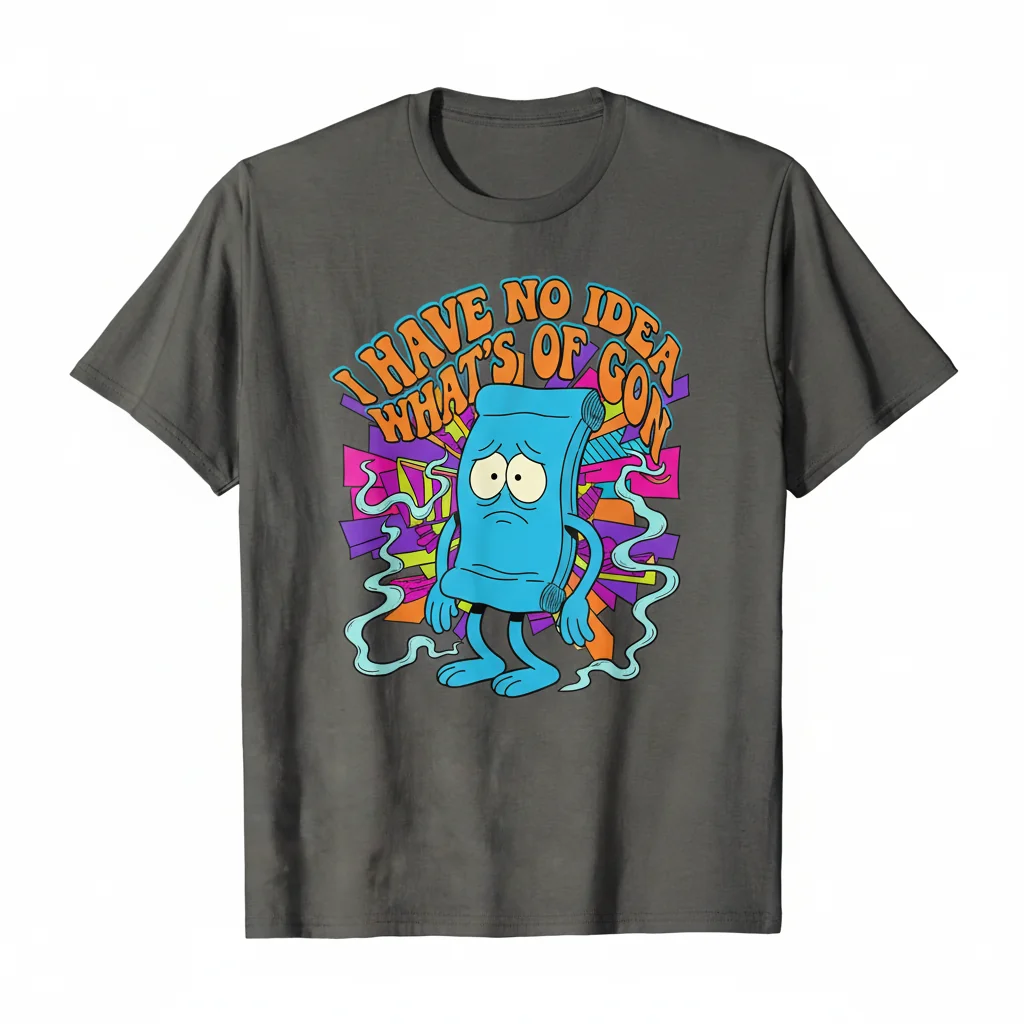 Camiseta 'Towelie No Tengo Idea Qué Pasa' – Confort Duradero y Estilo Vibrante