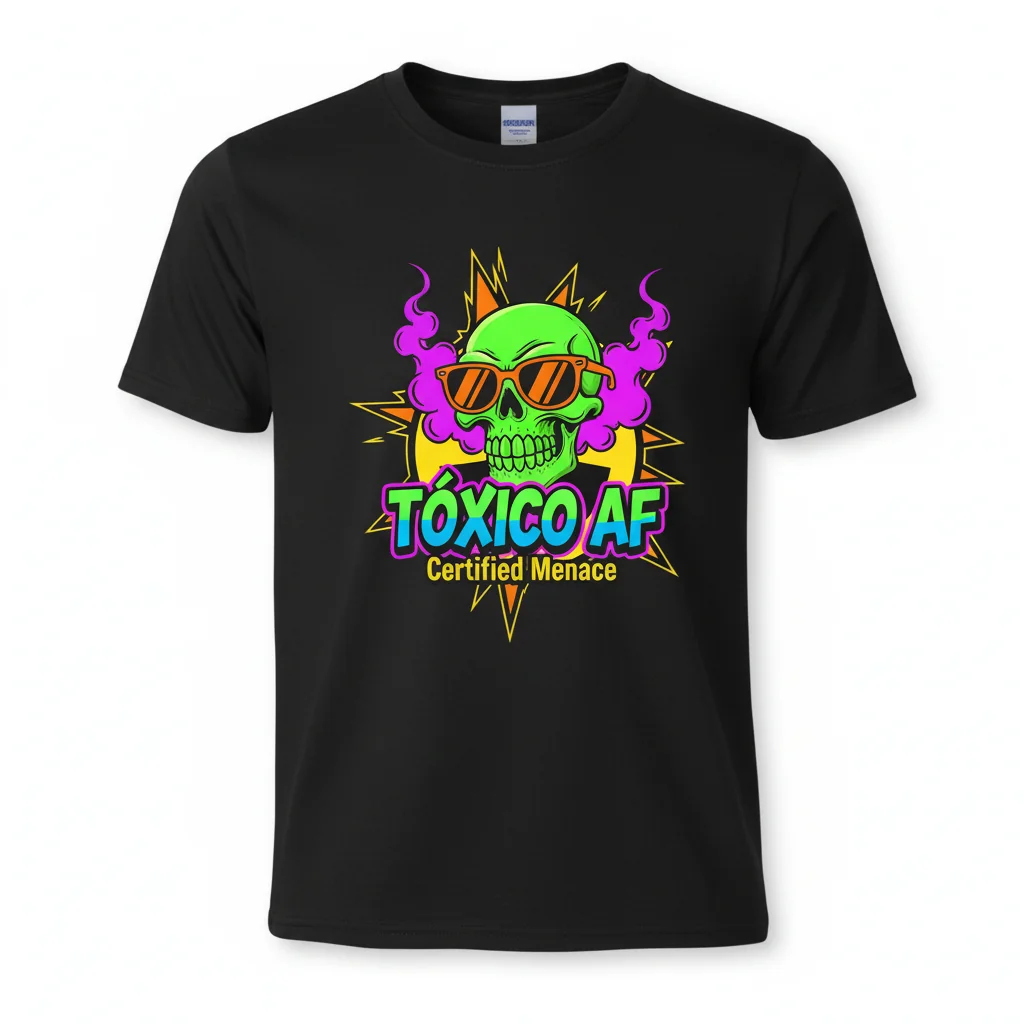 Tóxica T-Shirt: Embrace Your Edge, Men's Heavyweight Tee
