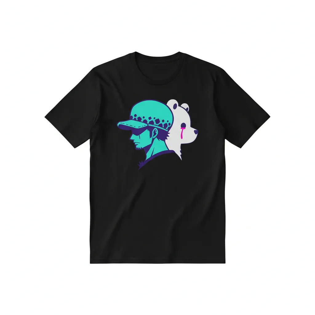 Trafalgar D. Water Law & Bepo One Piece Essential T-Shirt