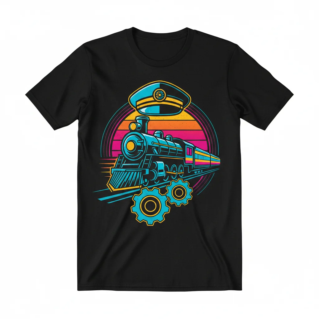 Train Conductor Railroad Essential T-Shirt – Premium Comfort & Lasting Style