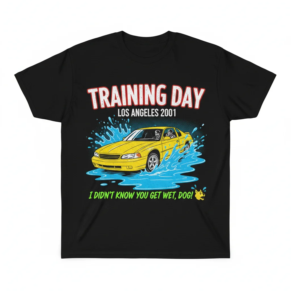 Training Day 'Get Wet Dog' Graphic Tee