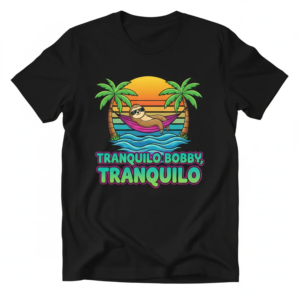Tranquilo Bobby Tee: Streetwear Essential
