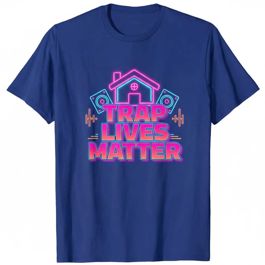Trap Lives Matter Essential T-Shirt – Statement Tee