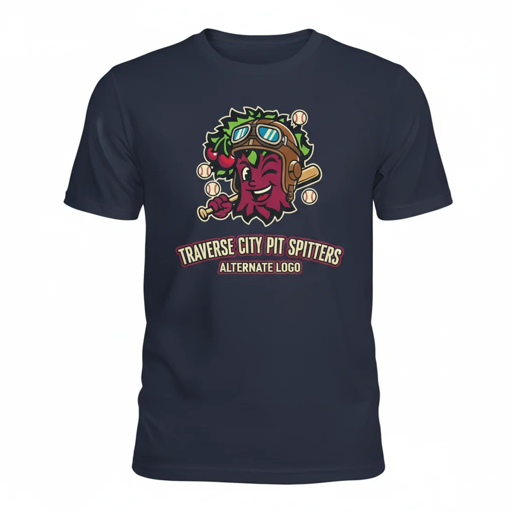 Traverse City Pit Spitters Alternate Logo Essential T-Shirt - Comfortable & Stylish Fan Gear