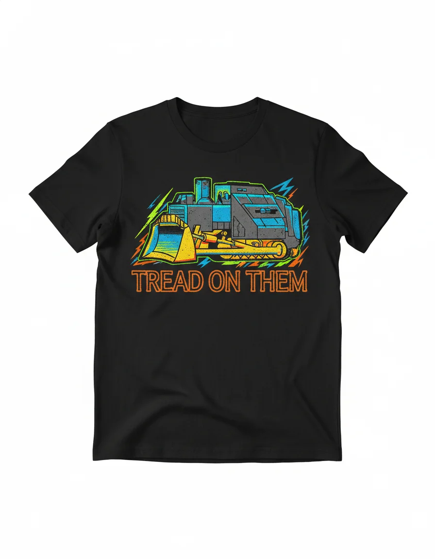 Tread On Them Killdozer Shirt - Unisex Libertarian Graphic Tee