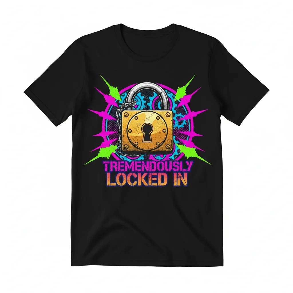 Tremendously Locked In Graphic T-Shirt – Premium Soft Cotton Tee