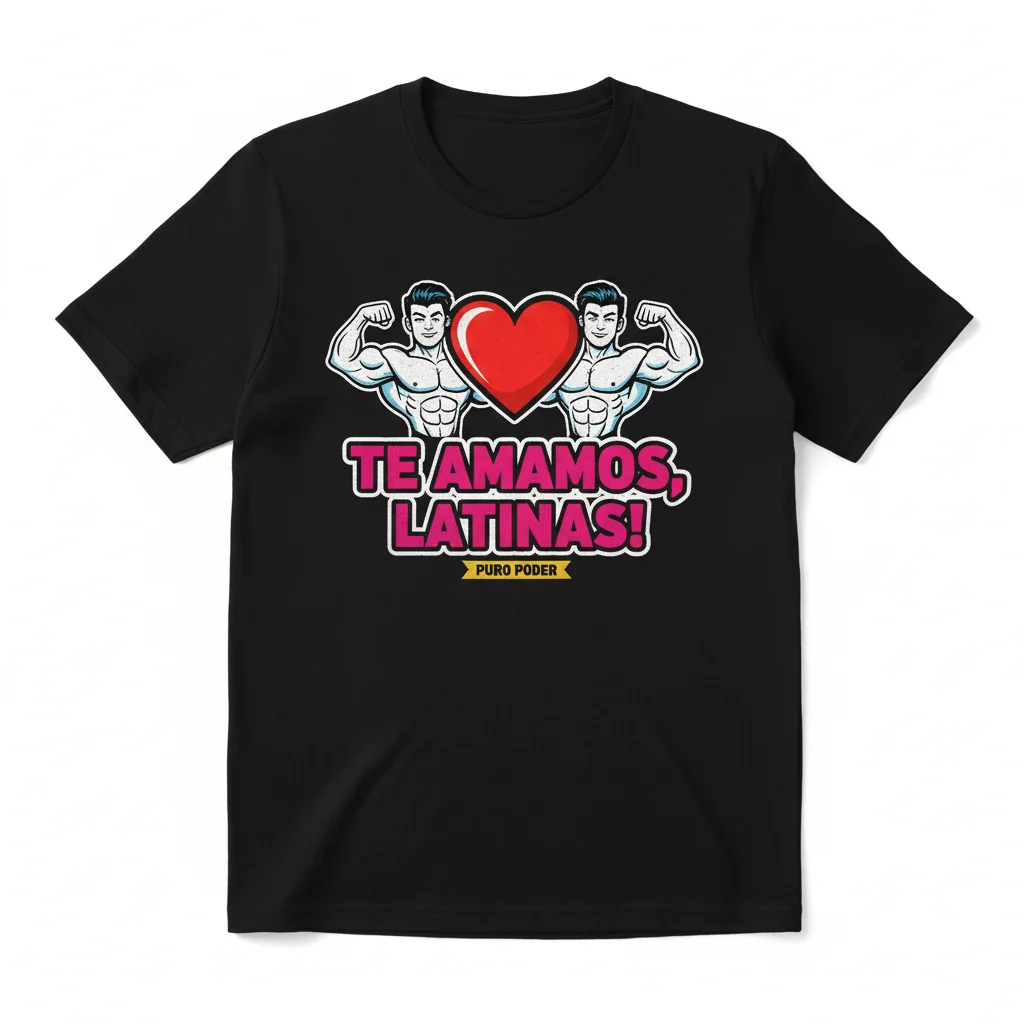 Tren Twins I Love Latinas T-Shirt – Express Your Unique Style
