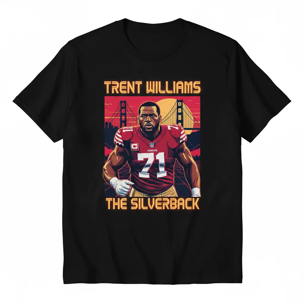 Trent Williams San Francisco 49ers Shirt | Official NFL Football Fan Tee