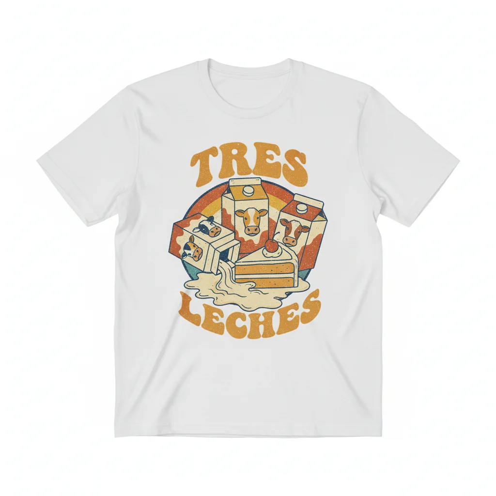 Tres Leches Tee: A Sweet Homage to Heritage