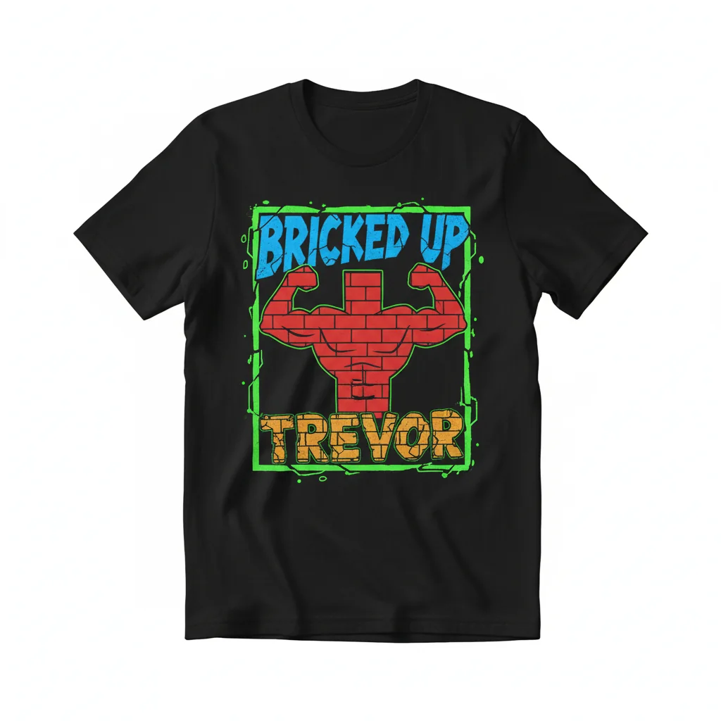 Trevor Wallace Bricked Up T-Shirt – Funny Fan Apparel