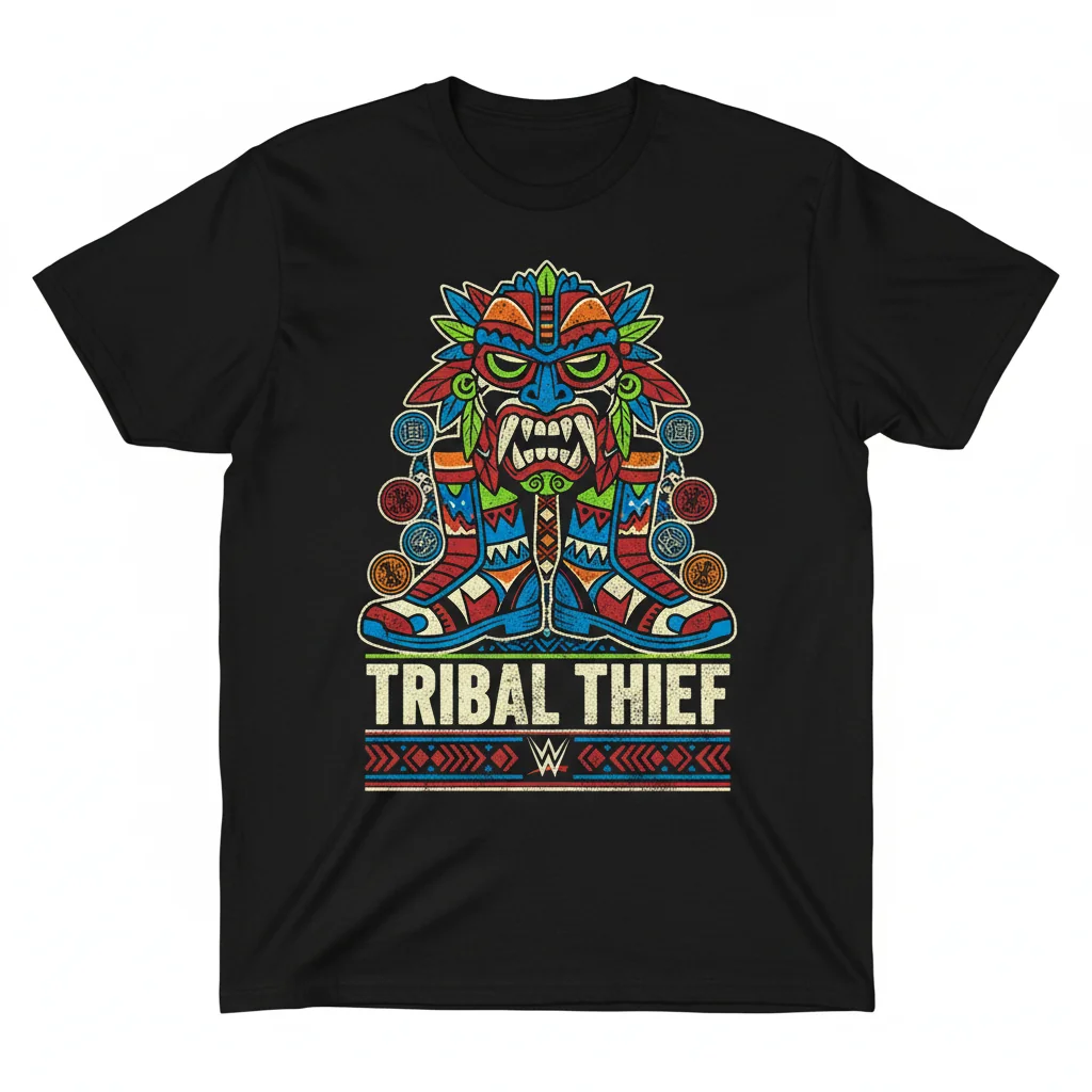 Tribal Thief WWE Fan T-Shirt – Premium Soft Cotton Tee