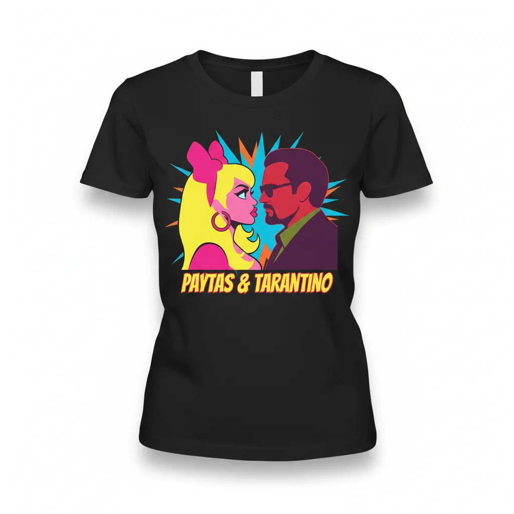 Camiseta Esencial 'Trisha Paytas y Quentin Tarantino' – Diseño Exclusivo