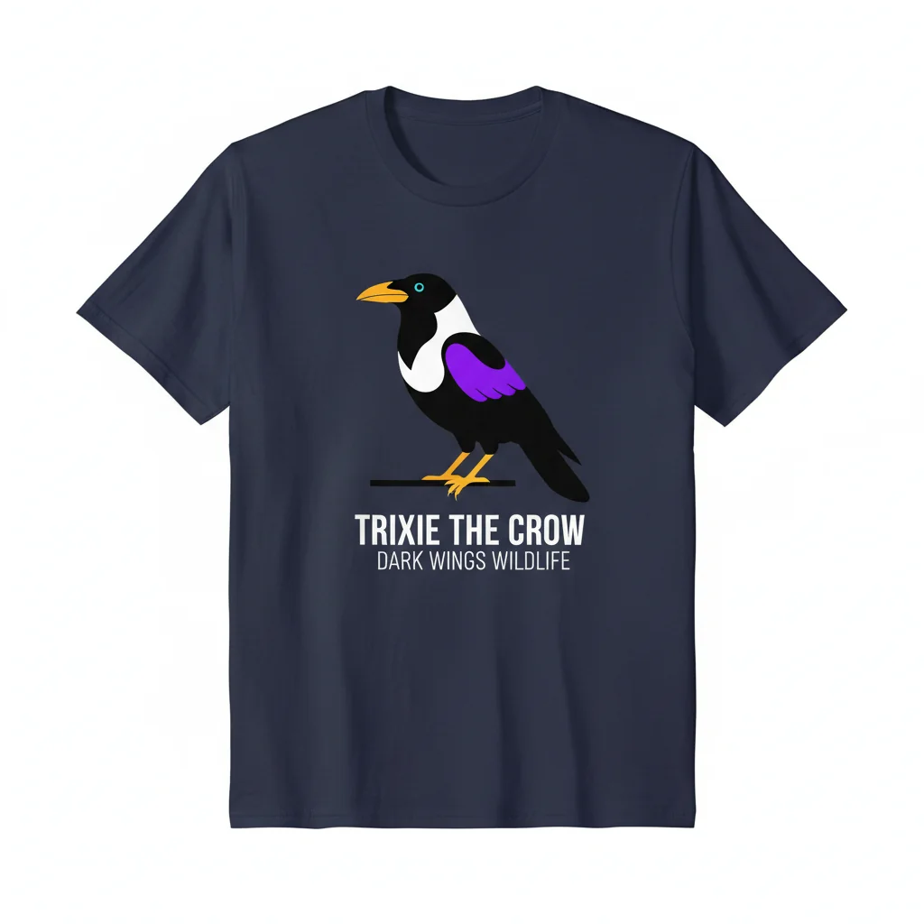 Trixie Crow Tee: Essential Streetwear.