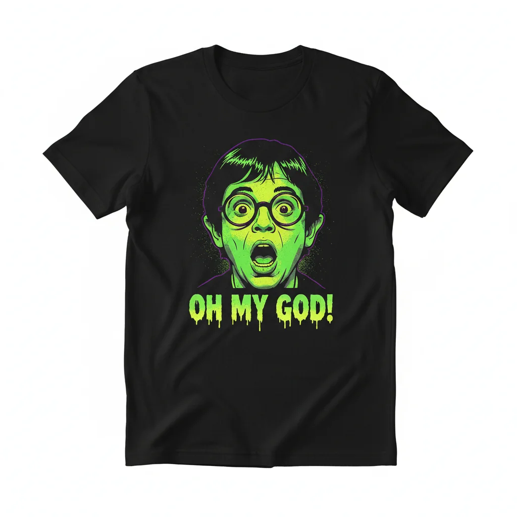 Troll 2 'Oh My God' Essential T-Shirt – Premium Cotton, Iconic Cult Film Tee