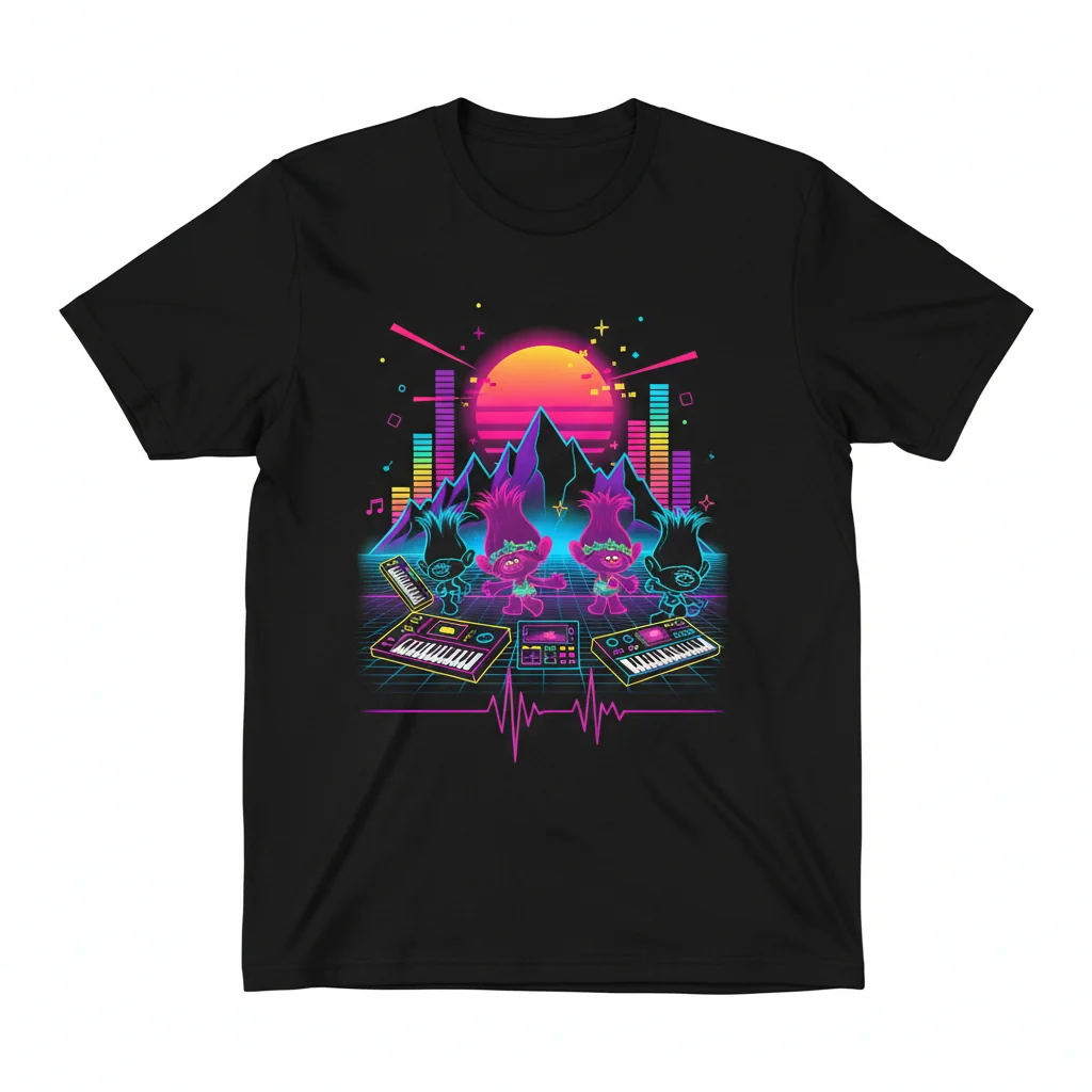 TrollsTopia Synth: Feel the Beat Essential T-Shirt