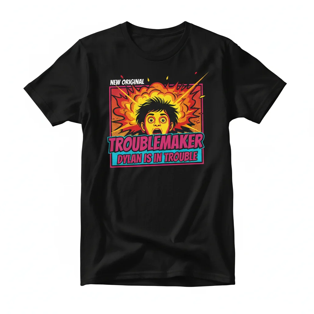Troublemaker Tee: Dylan's Vibe, Your Style