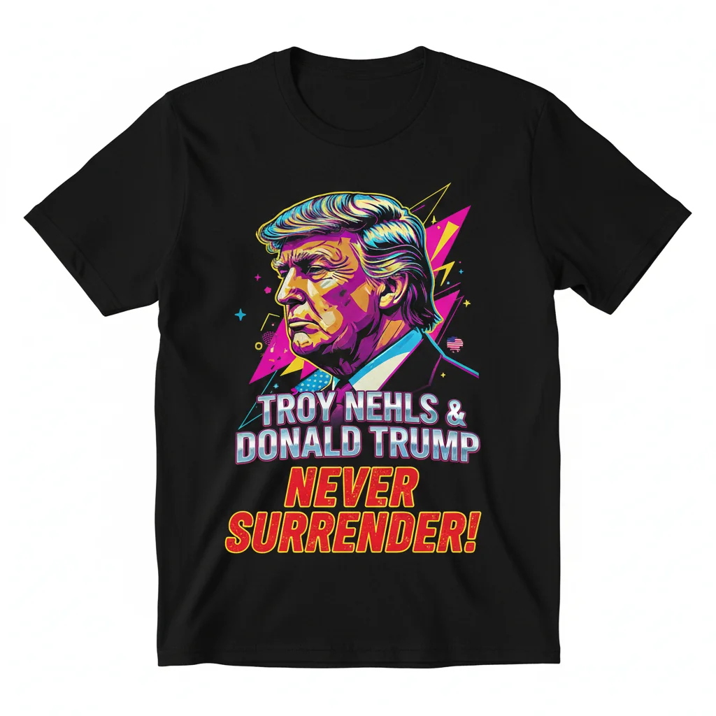 Troy Nehls & Donald Trump: Never Surrender Spirit Tee