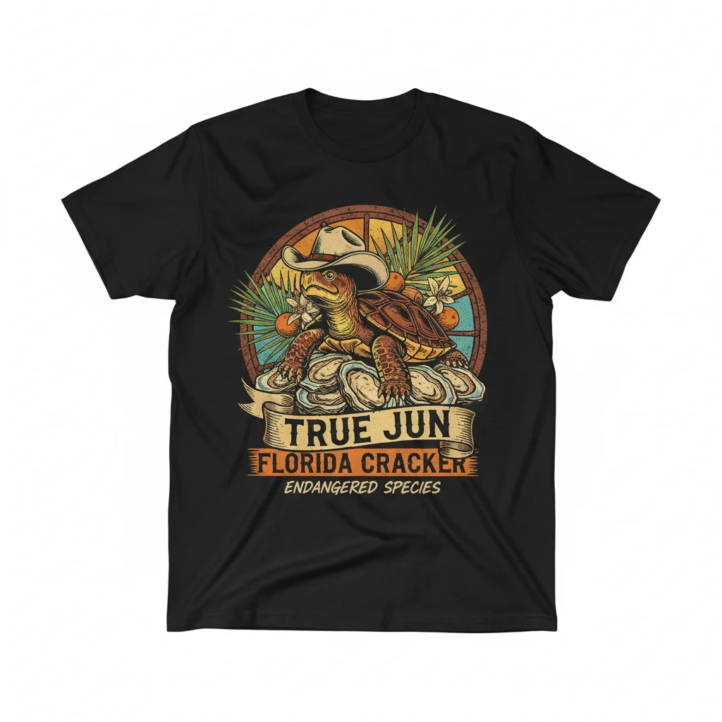 True Jun Florida Cracker Endangered Species T-Shirt