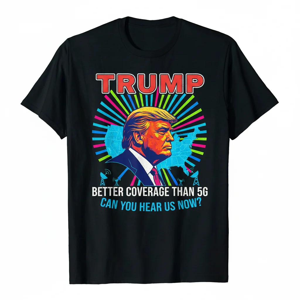 Trump Better Coverage Than 5G – Unmatched Comfort & Durability T-Shirt