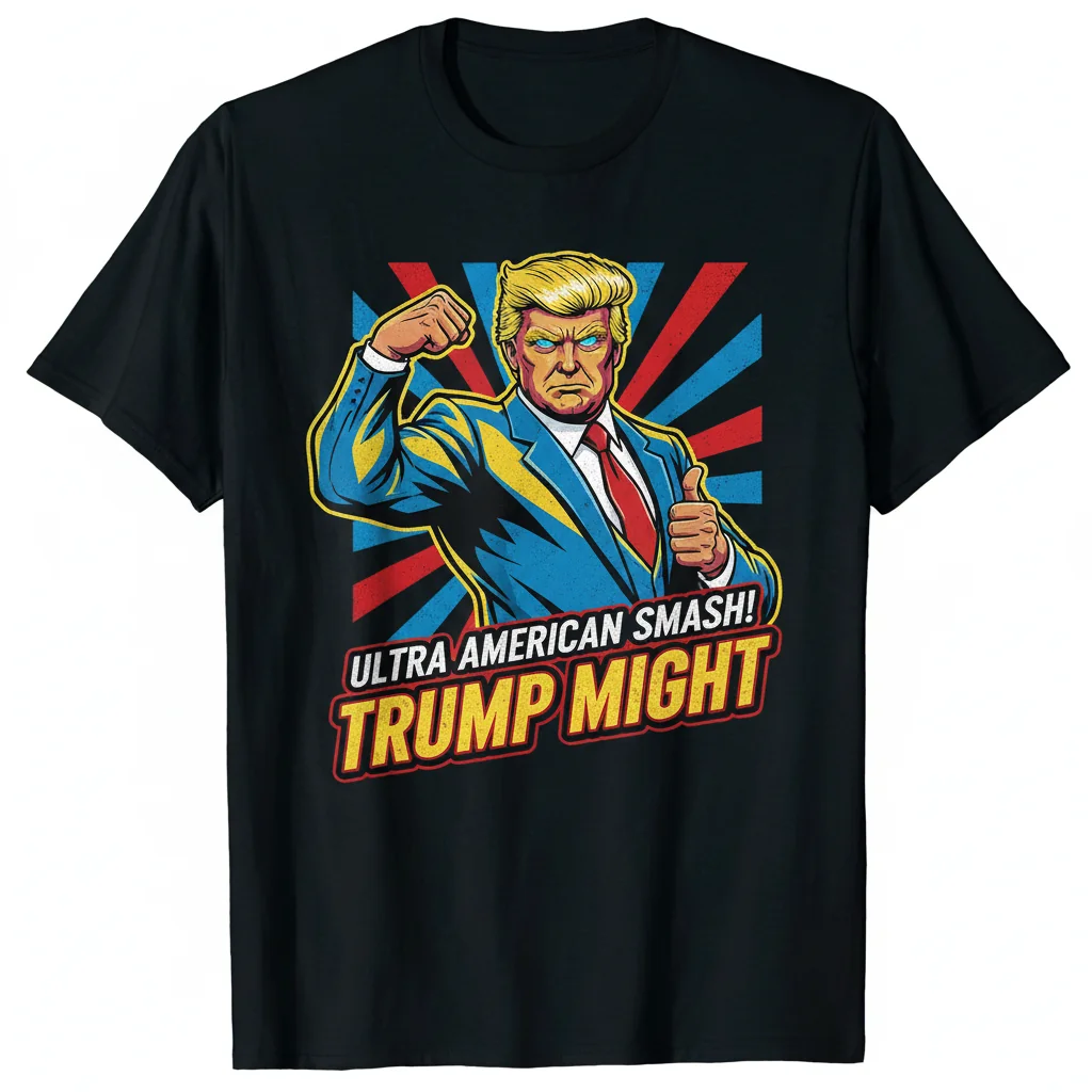Trump Might: Unleash Your Inner Hero - Exclusive All Might Inspired T-Shirt
