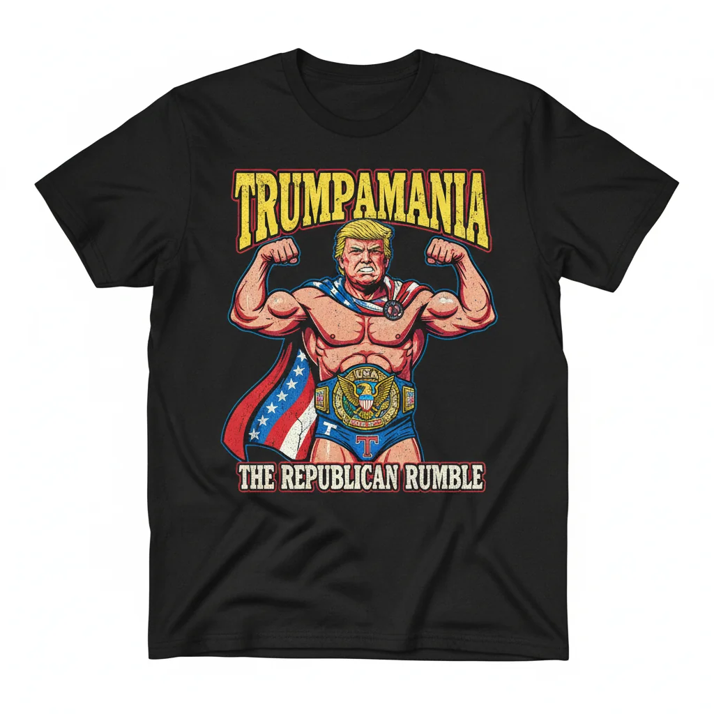 Trumpamania Wrestling Meme Shirt – Ultimate Durability & Comfort