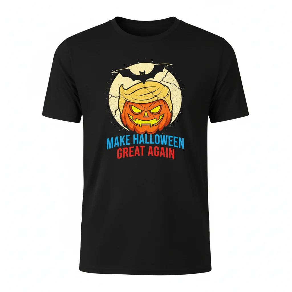 Trumpkin Make Halloween Great Again Funny T-Shirt