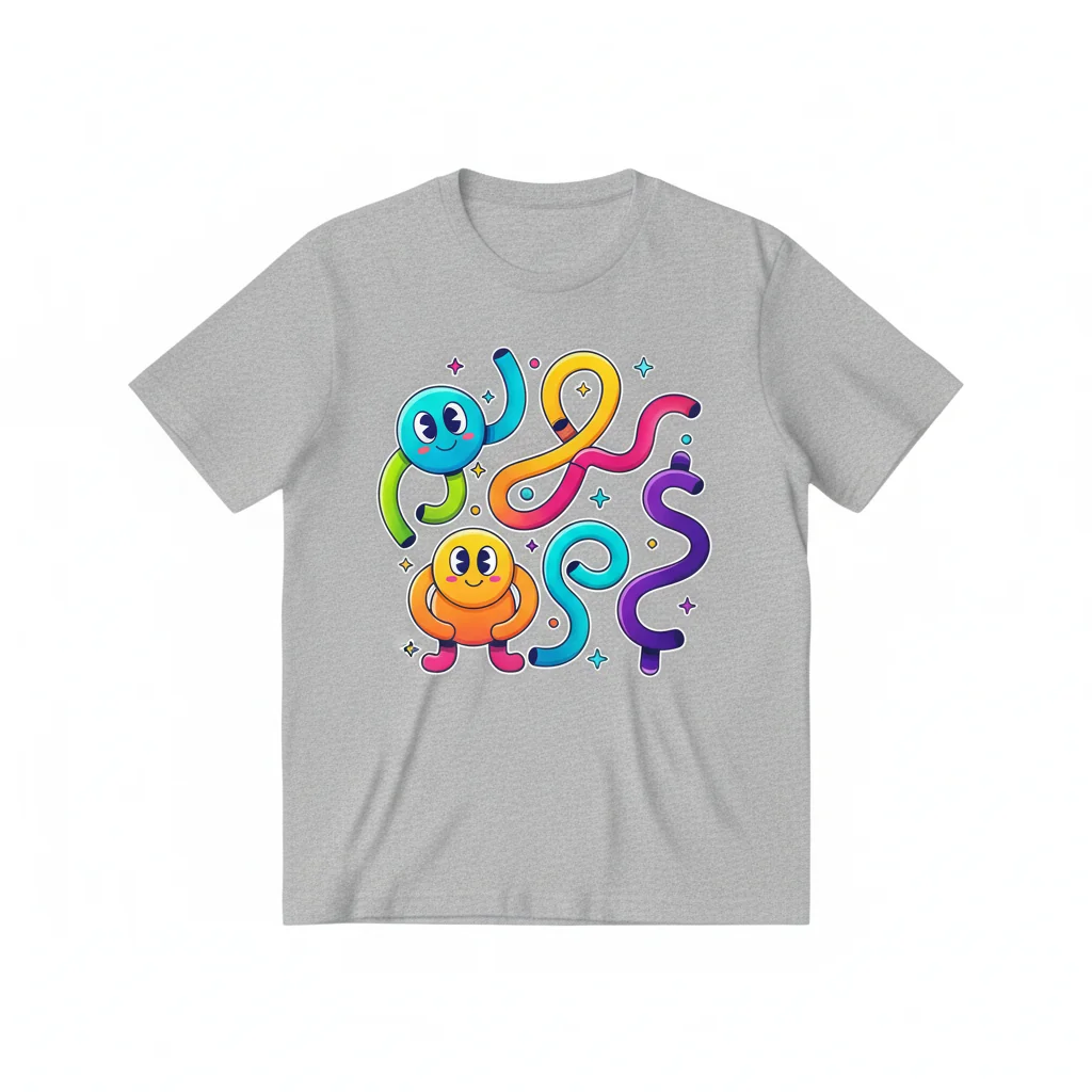 Tubie Friends Essential T-Shirt – Soft & Comfy Unisex Tee