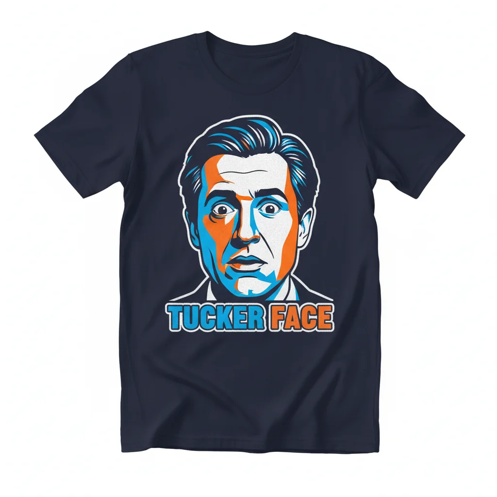 TUCKER FACE: Where Art Meets Everyday Comfort Essential T-Shirt