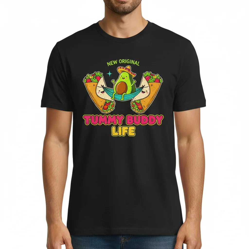 Tummy Buddy: Embrace Joy, Live Comfortably - The Essential Tee