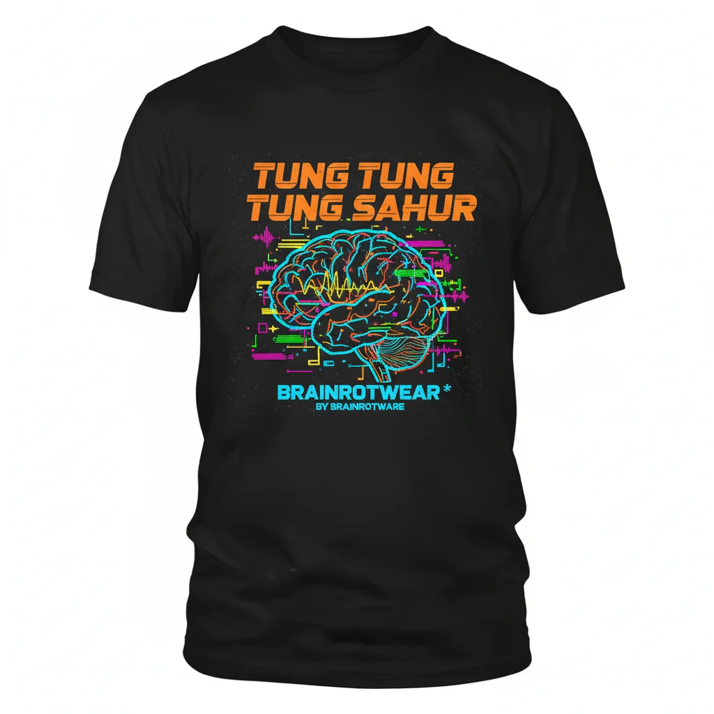 BRAINROTWEAR Tung Sahur Essential Tee