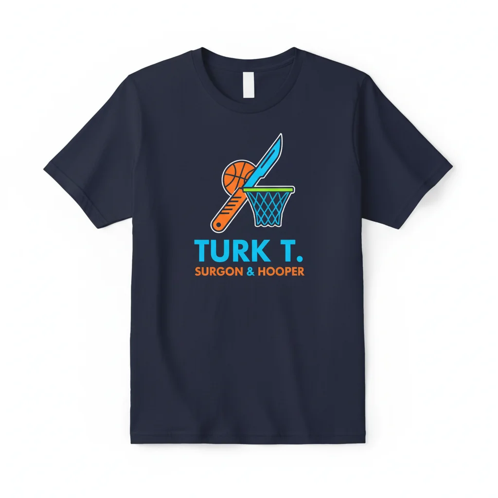 Turk Turkleton: Your Scrubs-Inspired Essential Comfort Tee