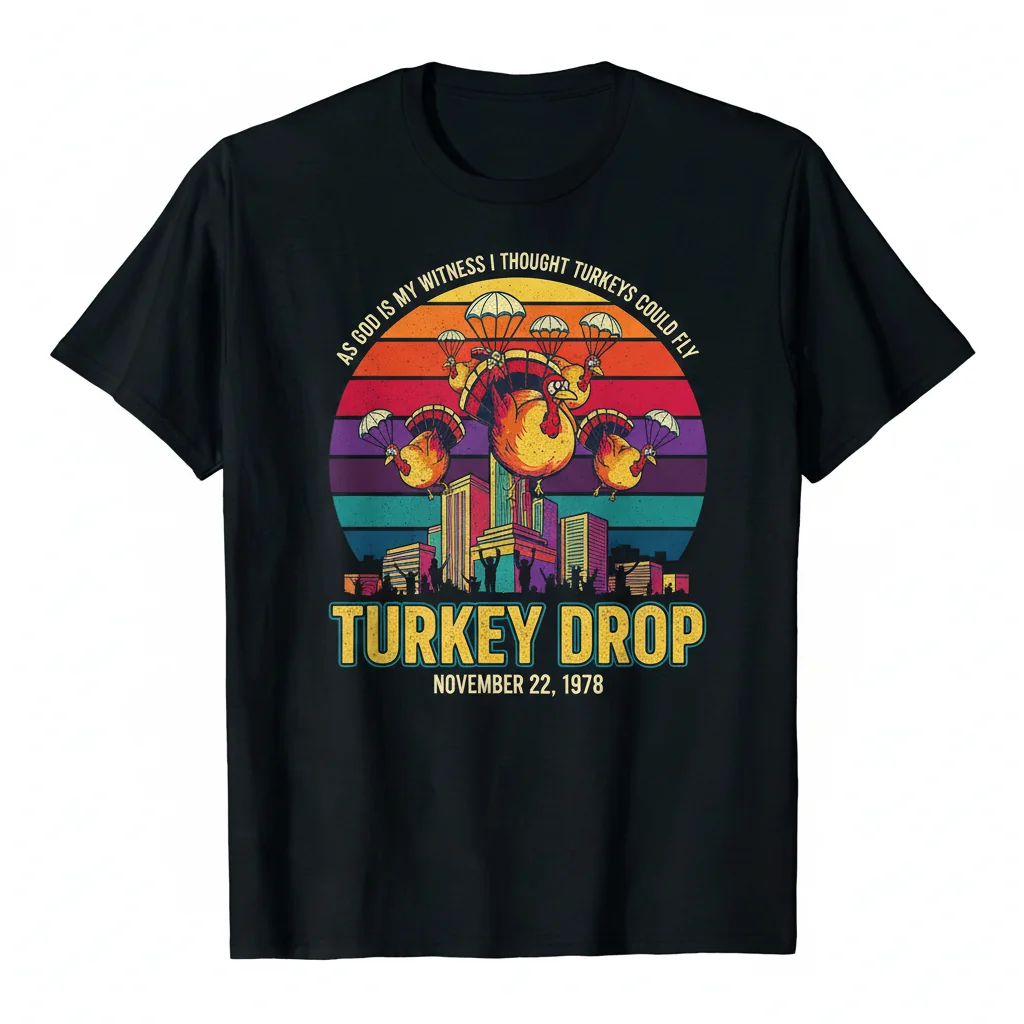 Turkey Drop '78: Witness the Flight Tee