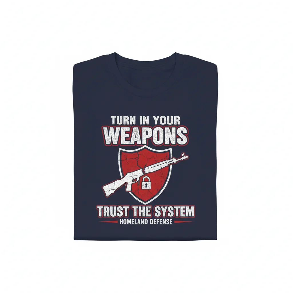 2nd Amendment Security Tee: Street Ready & Unyielding Style