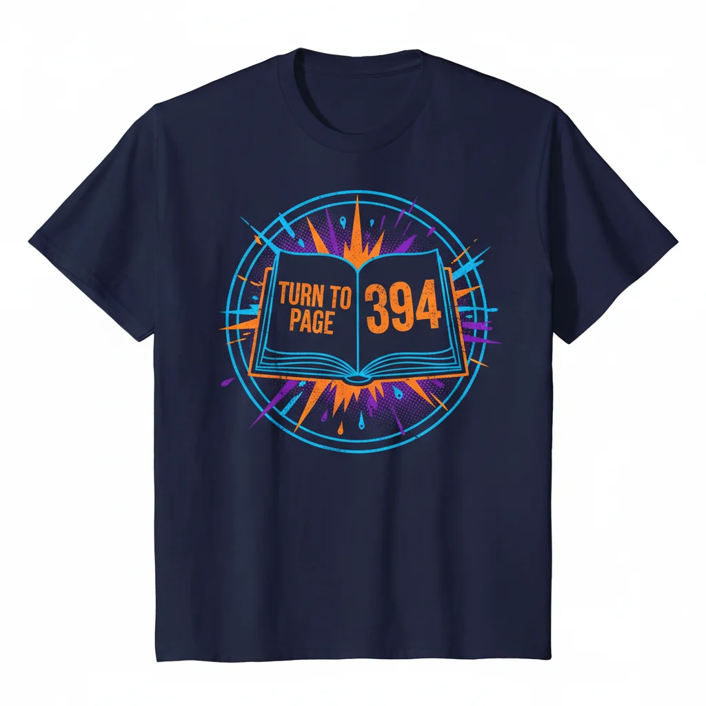 Turn to Page 394 – Essential T-Shirt for Fans