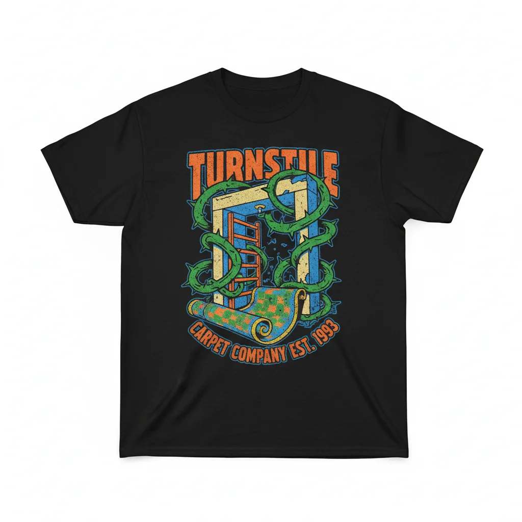 Turnstile Carpet Company T-Shirt – Classic Logo Tee